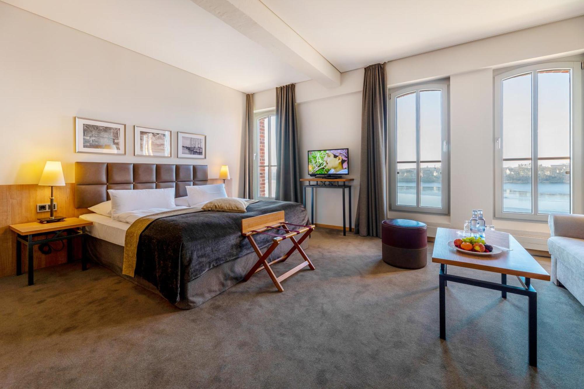 שוורין Hotel Speicher Am Ziegelsee חדר תמונה