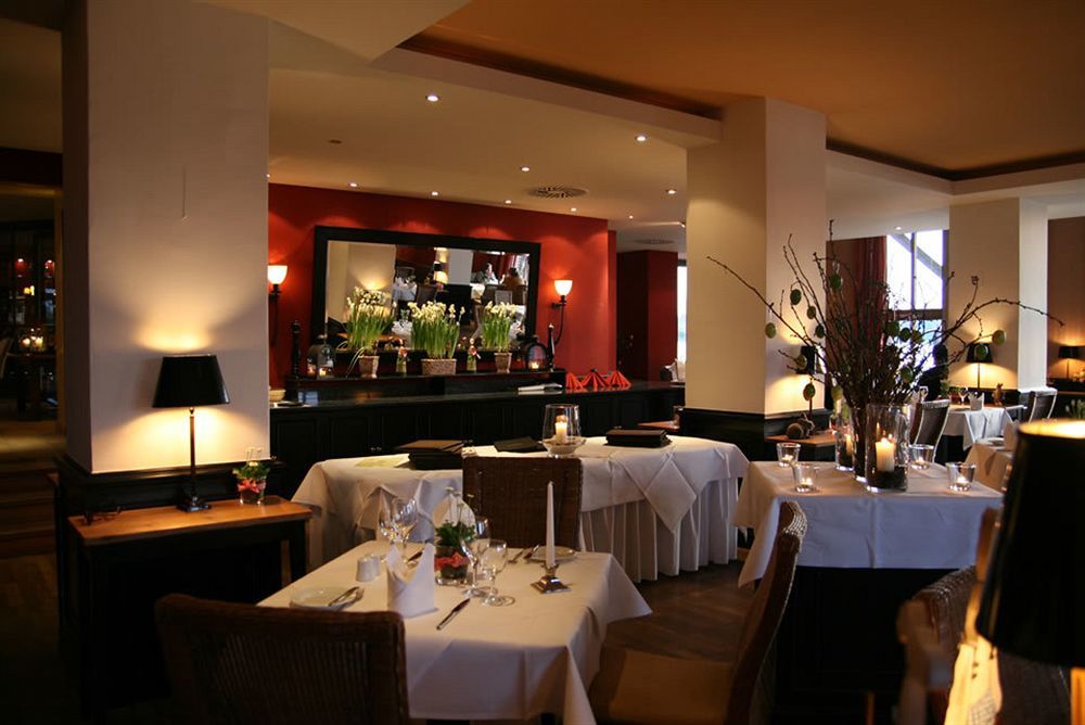 שוורין Hotel Speicher Am Ziegelsee מסעדה תמונה