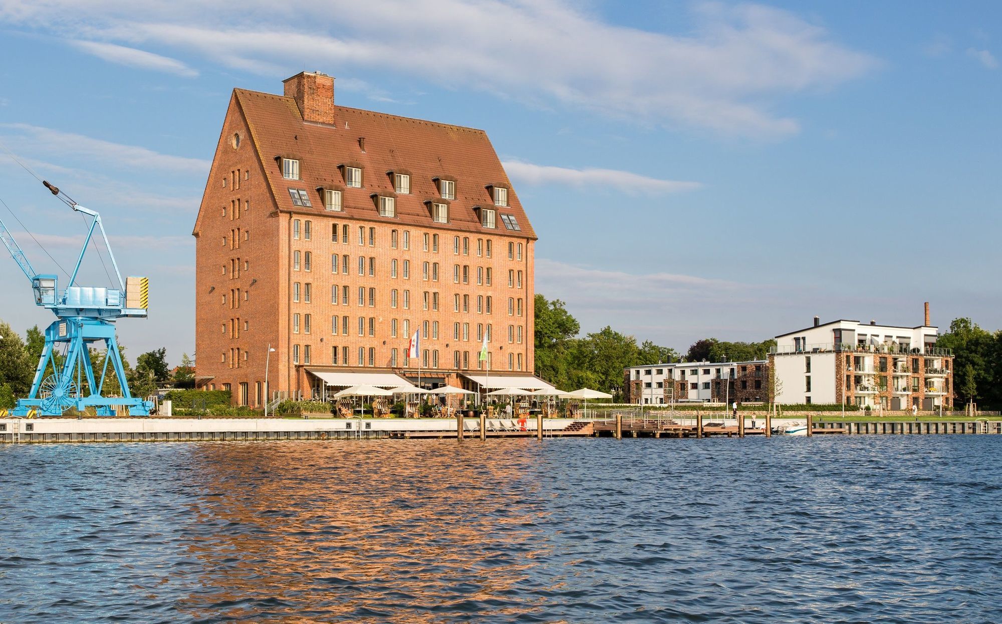 שוורין Hotel Speicher Am Ziegelsee מראה חיצוני תמונה