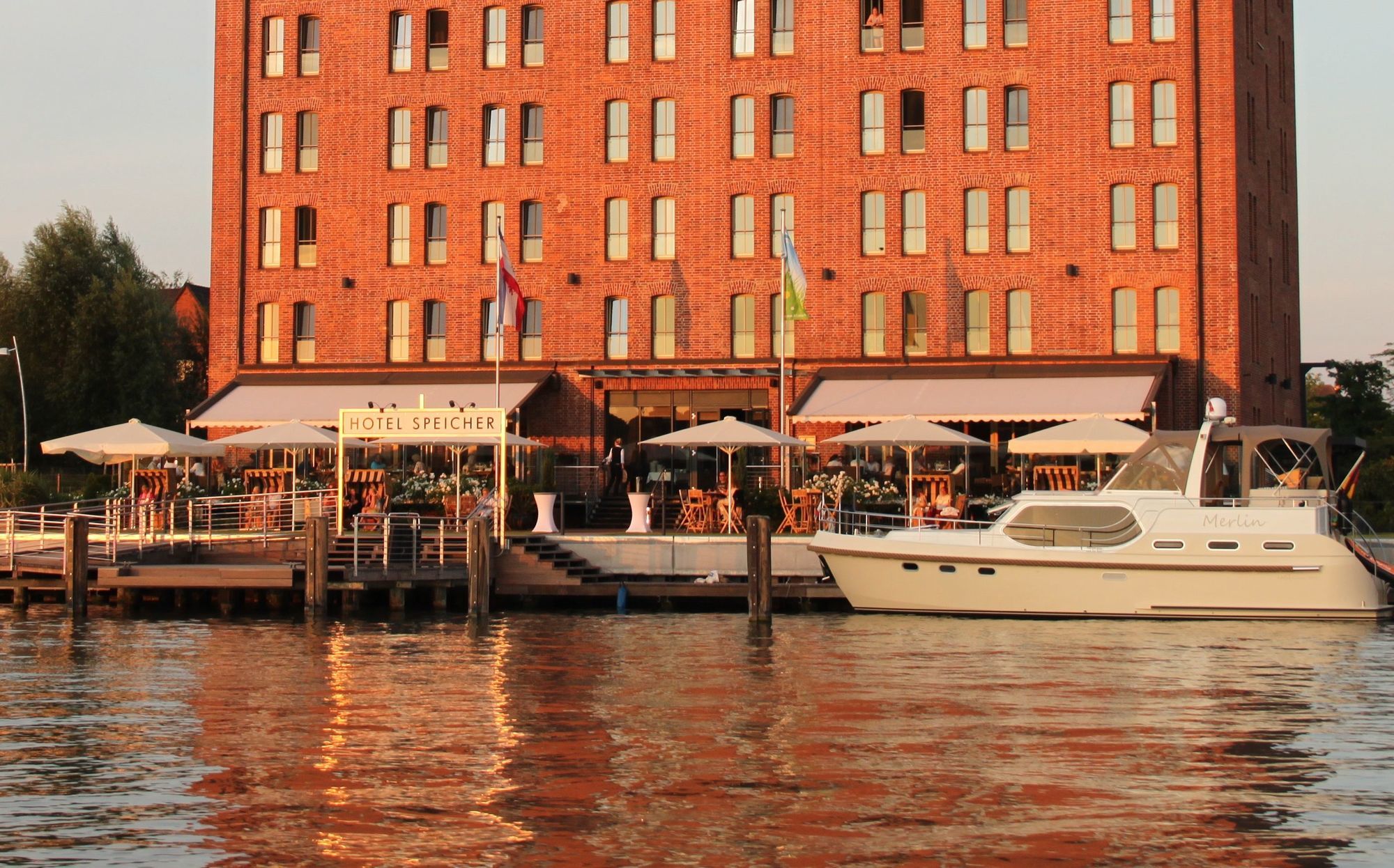 שוורין Hotel Speicher Am Ziegelsee מראה חיצוני תמונה
